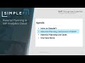 S&OP Material Planning - November 9th