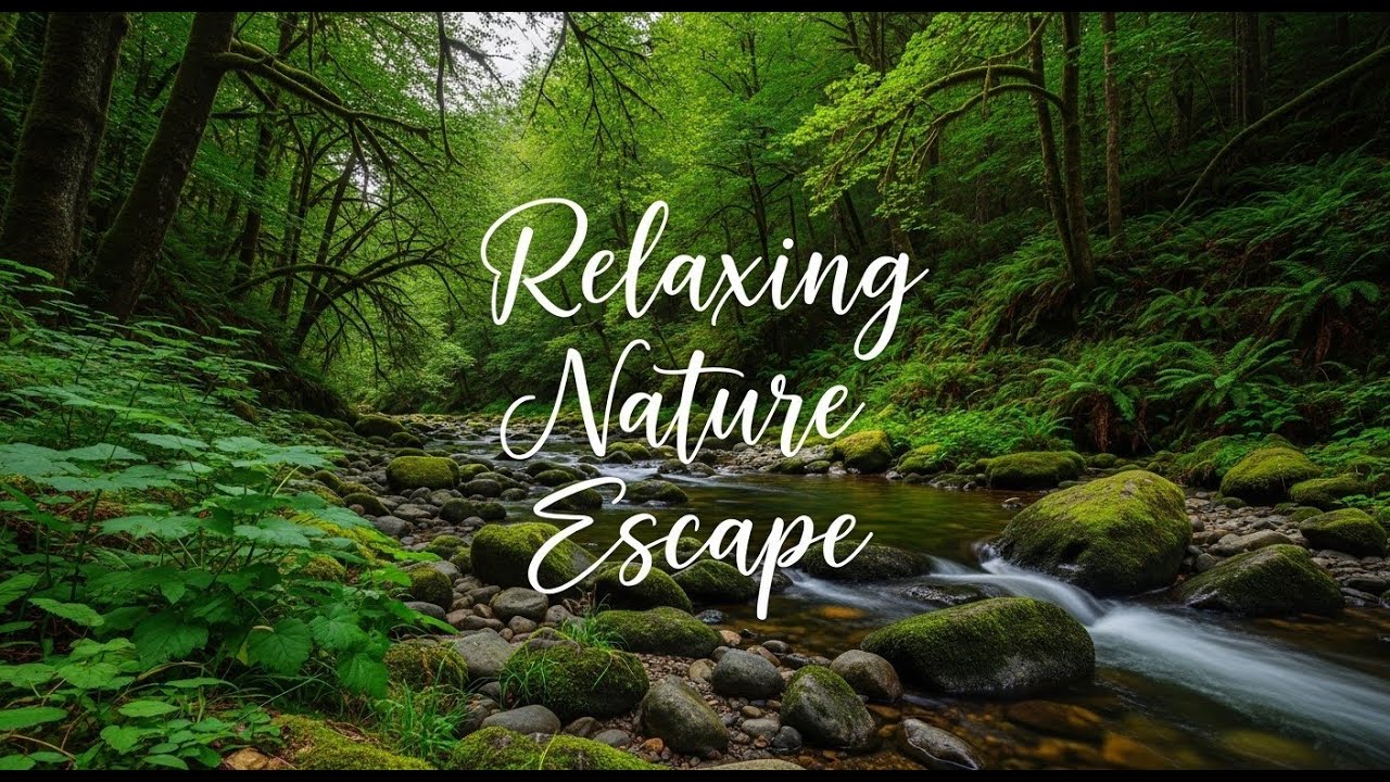 Peaceful Night River Sounds 12 Hours Natural White Noise for Insomnia