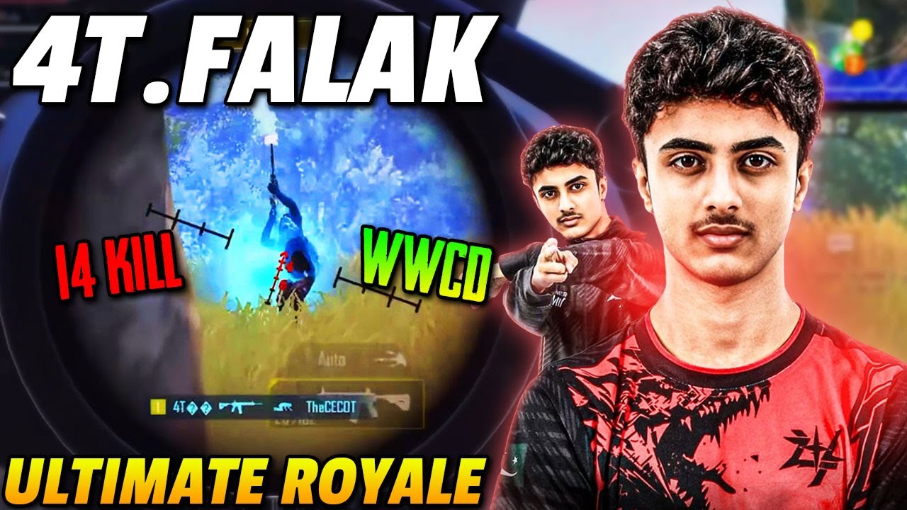 PUBG Mobile Pakistan : 4T.FALAK Ultimate Royale Highlight
