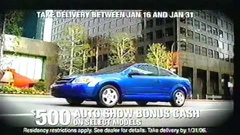 2006 Chevy Cobalt commercial 2006