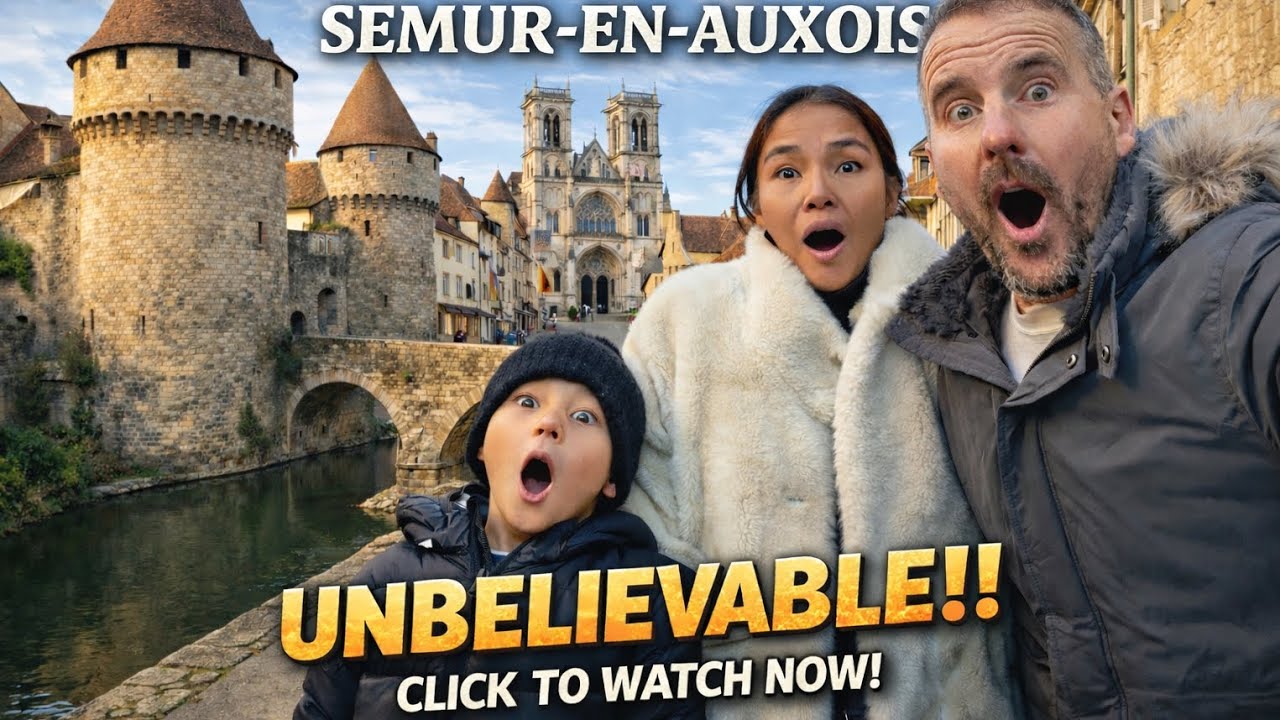 We Didn’t Expect This… Walking Through an 800-Year-Old Medieval City 🇫🇷