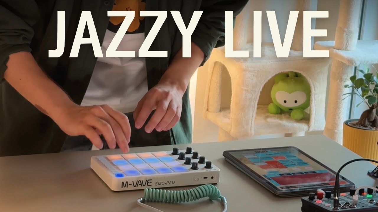 Koala Sampler x M-Vave SMC-PAD | Jazzy Lo-Fi Live Beat