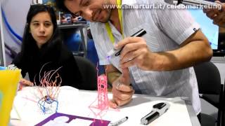 Atmosflare 3D Drawing Pen Review Interview and Demonstration