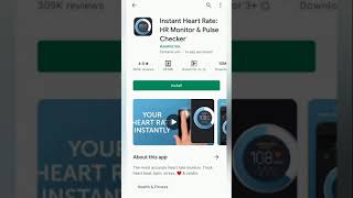 How to track heart rate on android phone | Useful app for android |  #Shorts #androidapp screenshot 4