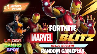 Fortnite Blitz Royale - Marvel Blitz - Isla Stark Partida Casual - En Solitario