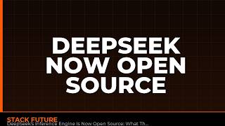 DeepSeek's Inference Engine Is Now Open Source: What That Changes for Running AI Locally