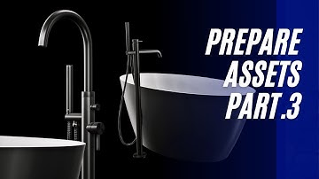 How to prepare model in 3ds Max for UE | Part 3 Baking light and reflection | unreal.shop tutorial