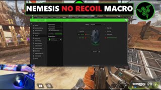 NEMESIS no recoil macro for Apex Legends