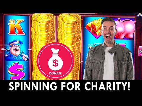 💰 SPINNING for CHARITY 🛍 Playing High Limit Slots for Well in the Desert in Palm Springs