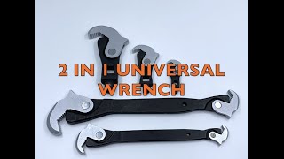 2 IN 1 Multi Universal Wrench