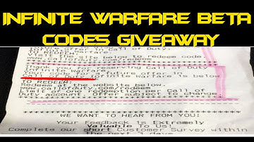 Infinite Warfare Ps4 Beta Codes Giveaway
