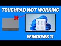 How To Fix TouchPad Not Working on Windows 11