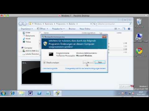 New Update Parallels - Windows 7 Testzeitraum verlängern
