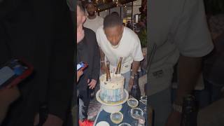 MAINO Blows out birthday cake #maino #bday #nyc #bts #bk