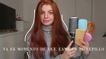 ¿Qué tipo de cepillo es mejor para tu pelo?