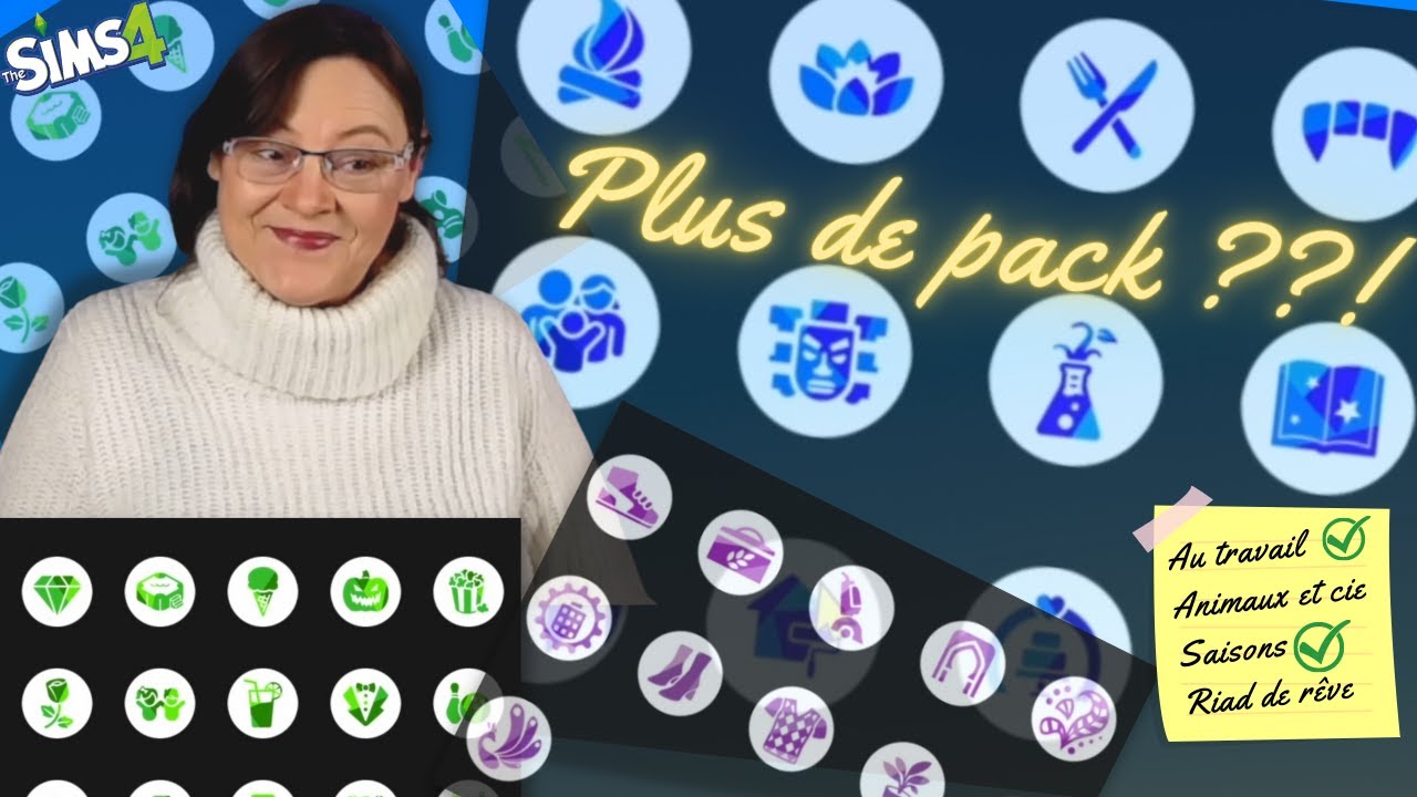 Packs désactivés ✔ | #21 Tutos Sims 4 ✨