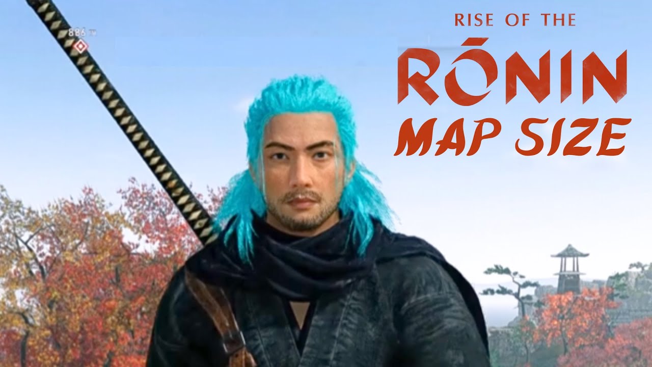 HOW BIG IS THE MAP in Rise of the Ronin? Walk Across the Map