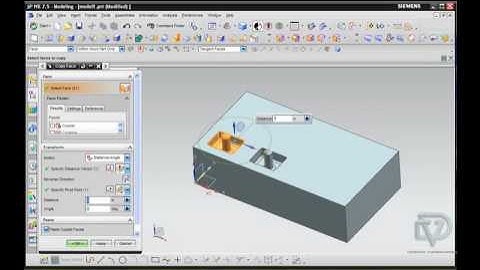 Design Visionaries NX 7.5 Skill #1676 Synchronous Modeling - Reuse Tools