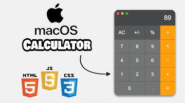 CHILL Programming - Easiest MacOS Calculator Clone - HTML, CSS, JS - No Talking