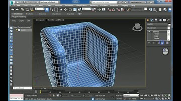 Modeling an lc2 armchair in Autodesk 3ds max