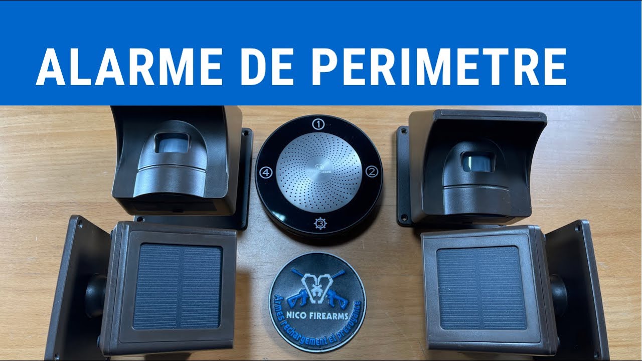 Alarme 🚨📢 périmetrique  électronique comment sécuriser mon jardin ? part#1