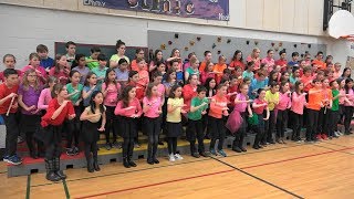 Northlea E&MS - Grade 5/6 Choir - Indian Music Showcase - 20180307