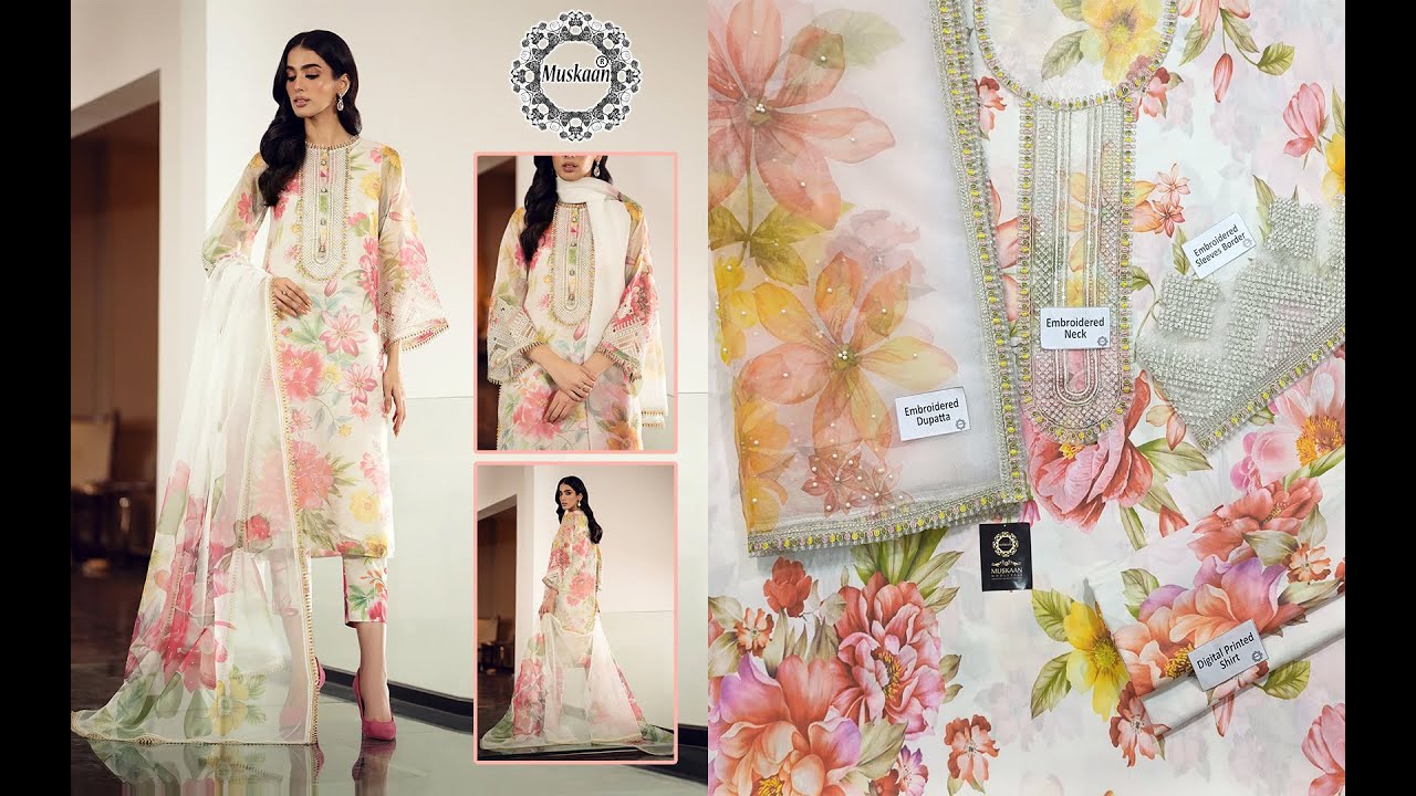 2022112 Baroque Digital Printed Swiss Lawn Collection Opal Flora 2022112-baroque-digital-printed-swiss-lawn-collection-opal-flora