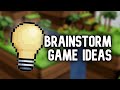 How to come up with unique game ideas game dev