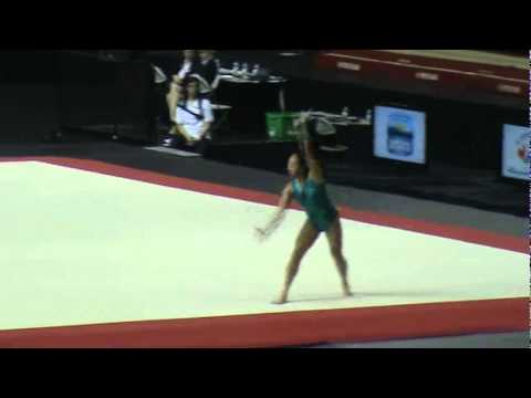 2011 Gymnix Event Finals Christine Lee CAN Floor