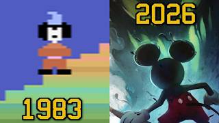 EVOLUTION Of MICKEY MOUSE Games 1983 - 2026