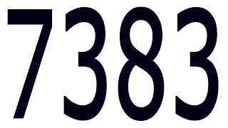 7383