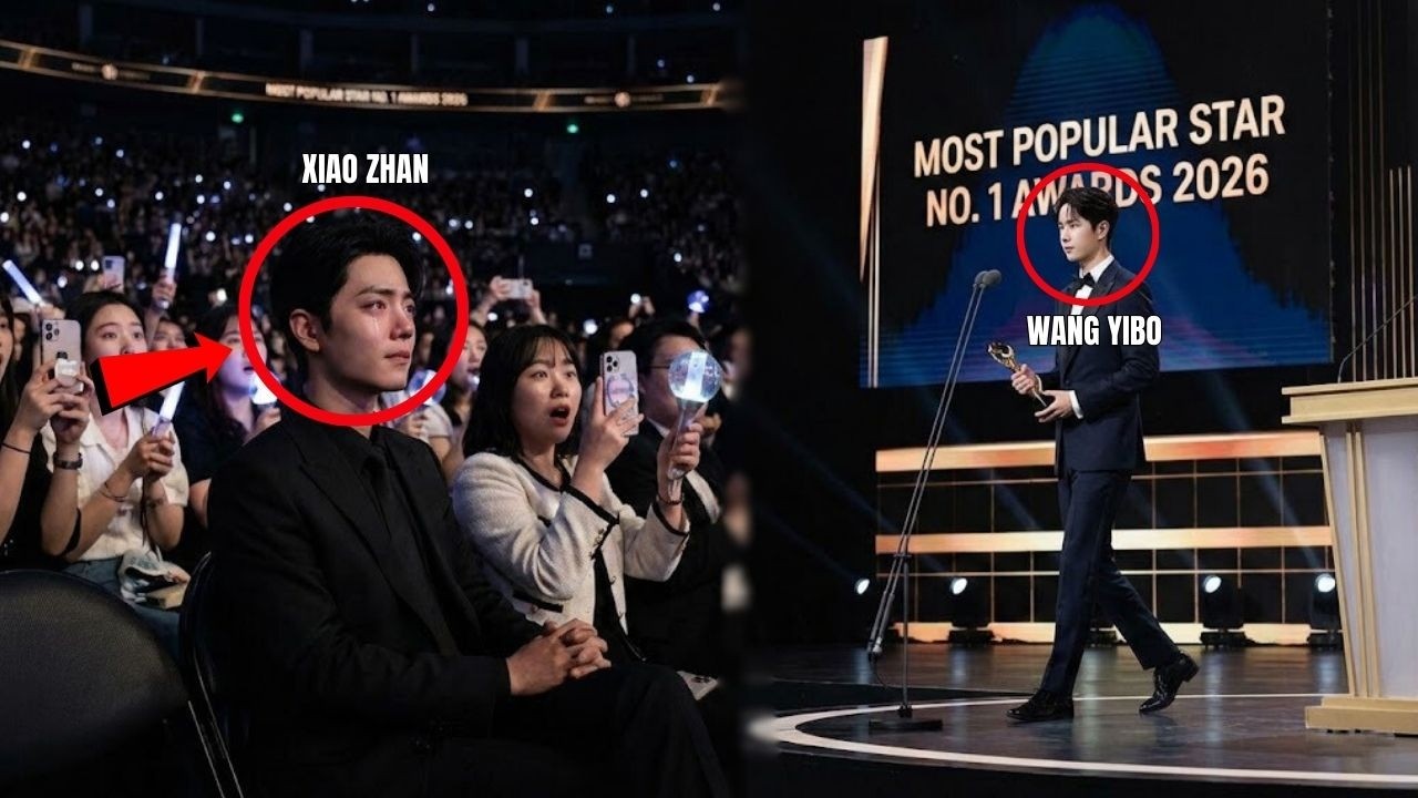 Шокирующий момент гала-концерта 2026 года! Сяо Чжань замолчал, когда объявили Ван Ибо. ТОП-1 самых