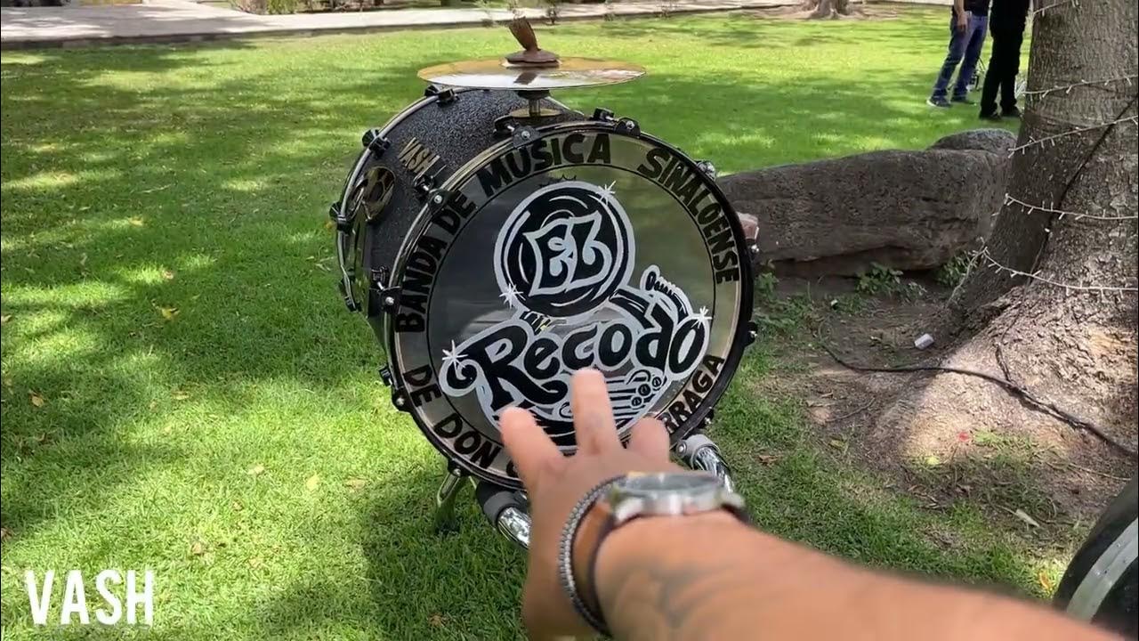 LA NUEVA TAMBORA que usare con (LA BANDA EL RECODÓ) YouTube