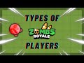 Types of zombsroyale players
