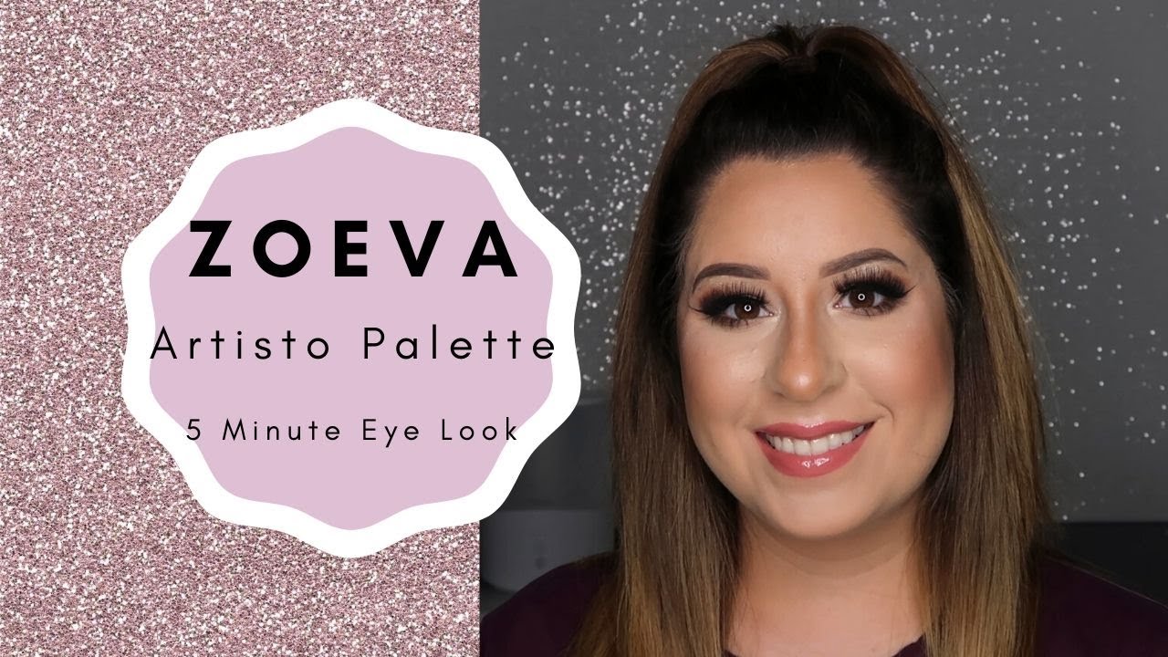 ZOEVA ARTISTO EYE SHADOW LOOK