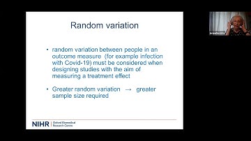 Patient and public involvement webinar: Statistics