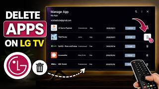 كيفية حذف تطبيق من تلفزيون LG screenshot 3