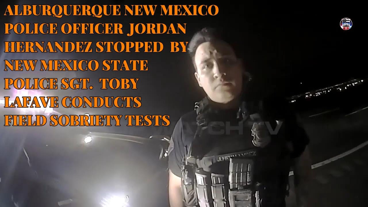 Albuquerque Police Officer Arrested By State Police - YouTube
