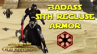 SWTOR Sith Recluse Armor - Best epic badass outfit and more!