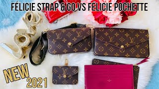 Comparison: Louis Vuitton Félicie Strap & Go VS Félicie Pochette