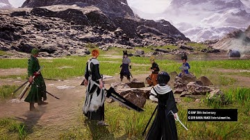JUMP FORCE - Ichigo, Rukia & Zoro vs Naruto, Sasuke & Vegeta (BETA TEST)