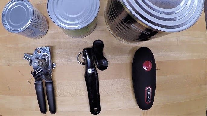 OXO Good Grips Smooth Edge Can Opener : ergonomic handles