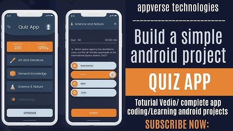 Build a Simple Android Quiz App in Android Studio | Complete Coding Tutorial