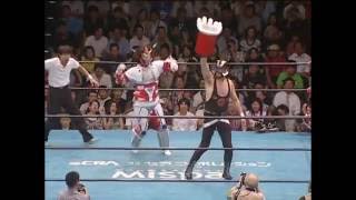 Michi Monthly Match El Samurai Vs Mecha Mummy Jushin Mecha Liger