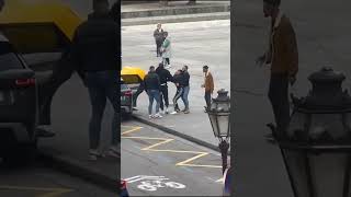 Cuatro detenidos en Burgos por 'secuestrar' a un joven en el pleno centro