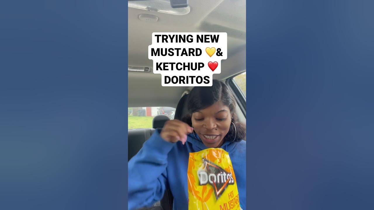New Mustard and Ketchup Chips Taste Test! trending shorts food new
