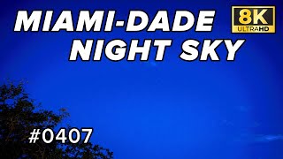8K Timelapse of the Clear Night Sky over Miami, Fl (Sony A7R4 & G-Master 16-35mm)