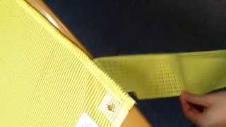 カラスよけネット　マジックイオンネットハトメタイプ