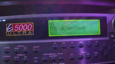 E-MU E5000 Ultra Samples