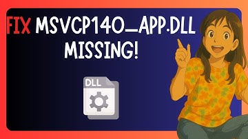 How to FIX "Msvcp140 app.dll Missing" in Windows 11